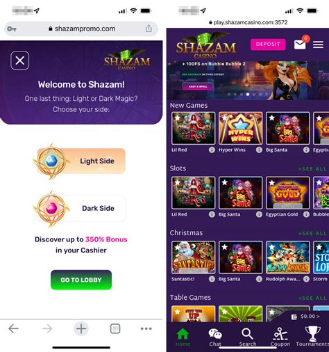Shazam casino mobile